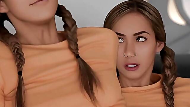 AI GENERATED HENTAI - Alien Clone with Huge Futa Cock Has Cumflation Anal Sex And Makes Earthling...